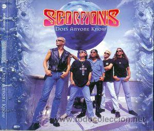 CDs de m&uacute;sica: Scorpions - Does Anyone Know (CD, Single) - Foto 1