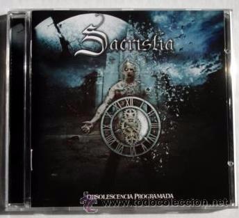 CDs de m&uacute;sica: SACRISTIA - OBSOLESCENCIA PROGRAMADA (CD) 2014 - Foto 1