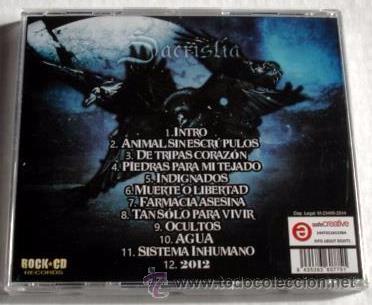 CDs de m&uacute;sica: SACRISTIA - OBSOLESCENCIA PROGRAMADA (CD) 2014 - Foto 3
