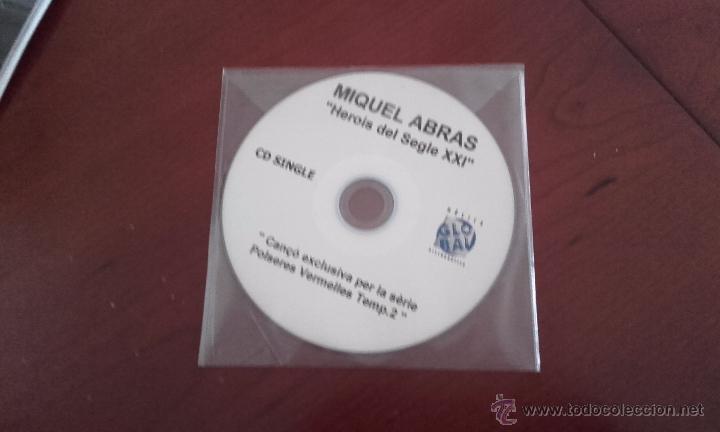 Music CDs: cd single Miquel Abras Herois del segle XXI canci&oacute;n temp 2 Polseres vermelles TV3 Albert Espinosa