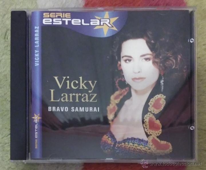 CDs de m&uacute;sica: VICKY LARRAZ (BRAVO SAMURAI) CD 2000 EDICION SERIE ESTELAR - Foto 1