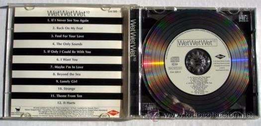 CDs de m&uacute;sica: WET WET WET - 10 (CD) 1997 - Foto 2