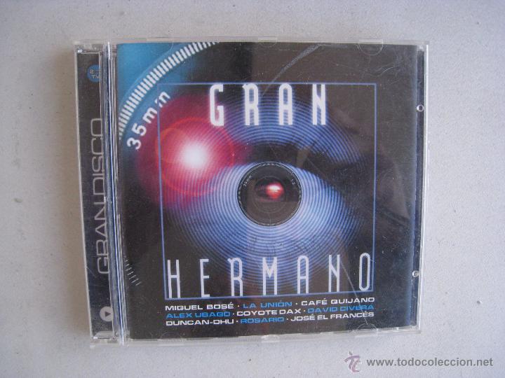 CDs de m&uacute;sica: CD GRAN HERMANO 2002 - 2 CDS. - Foto 1