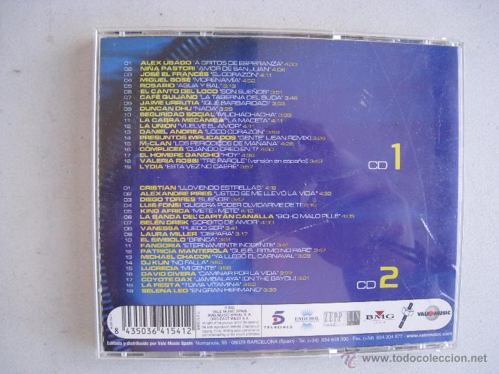 CDs de m&uacute;sica: CD GRAN HERMANO 2002 - 2 CDS. - Foto 3