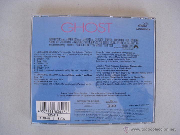 CDs de m&uacute;sica: CD BSO GHOST - MAURICE JARRE. - Foto 3