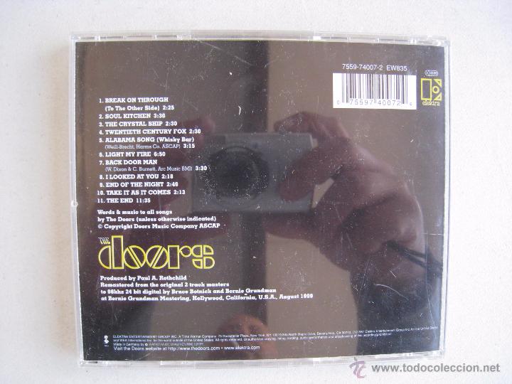 CDs de m&uacute;sica: CD THE DOORS - DIGITALLY REMASTERED 1999. - Foto 3