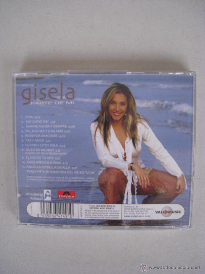 CDs de m&uacute;sica: CD - GISELA - PARTE DE MI. - Foto 4