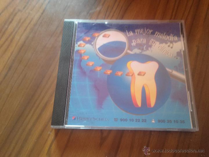 CD di Musica: LA MEJOR MELOD&Iacute;A PARA SU CL&Iacute;NICA. HENRY SCHEIN. CD EN CAJA GRANDE CON 10 TEMAS. BUEN ESTADO. RAR&Iacute;SIM