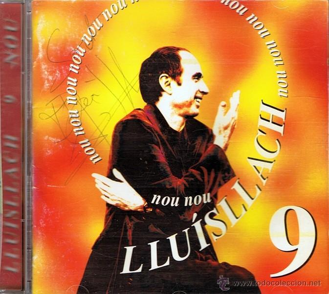CDs de m&uacute;sica: CD LLU&Iacute;S LLACH 9 AUTOGRAFIADO - Foto 1