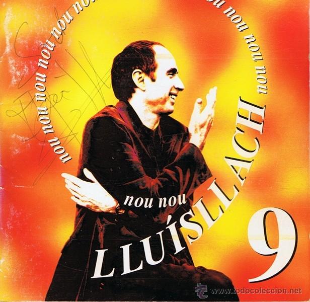 CDs de m&uacute;sica: CD LLU&Iacute;S LLACH 9 AUTOGRAFIADO - Foto 2