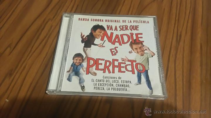 CD di Musica: VA A SER QUE NADIE ES PERFECTO. B.S.O. DE LA PEL&Iacute;CULA. VARIAS BANDAS ESPA&Ntilde;OLAS. BUEN ESTADO. RARO