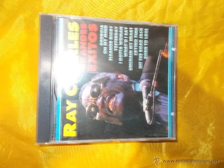 CDs de m&uacute;sica: RAY   CHARLES.  GRANDES  EXITOS.  CD.  DIVUCSA   1992.  IMPECABLE - Foto 1