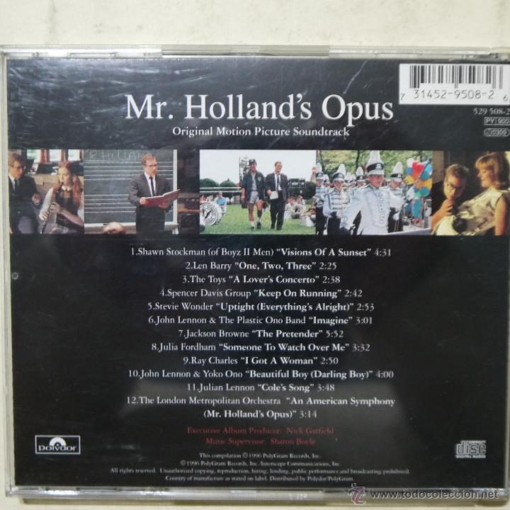 CDs de m&uacute;sica: BSO MR. HOLLANDS OPUS - CD 1996 - Foto 2