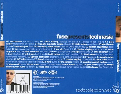 CDs de m&uacute;sica: Technasia &ndash; Fuse Presents Technasia - Foto 2