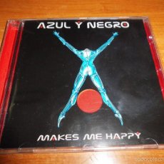 CDs de Música: AZUL Y NEGRO MAKES ME HAPPY CD ALBUM DEL AÑO 2007 MOVIDA CARLOS GARCIA VASO CONTIENE 13 TEMAS
