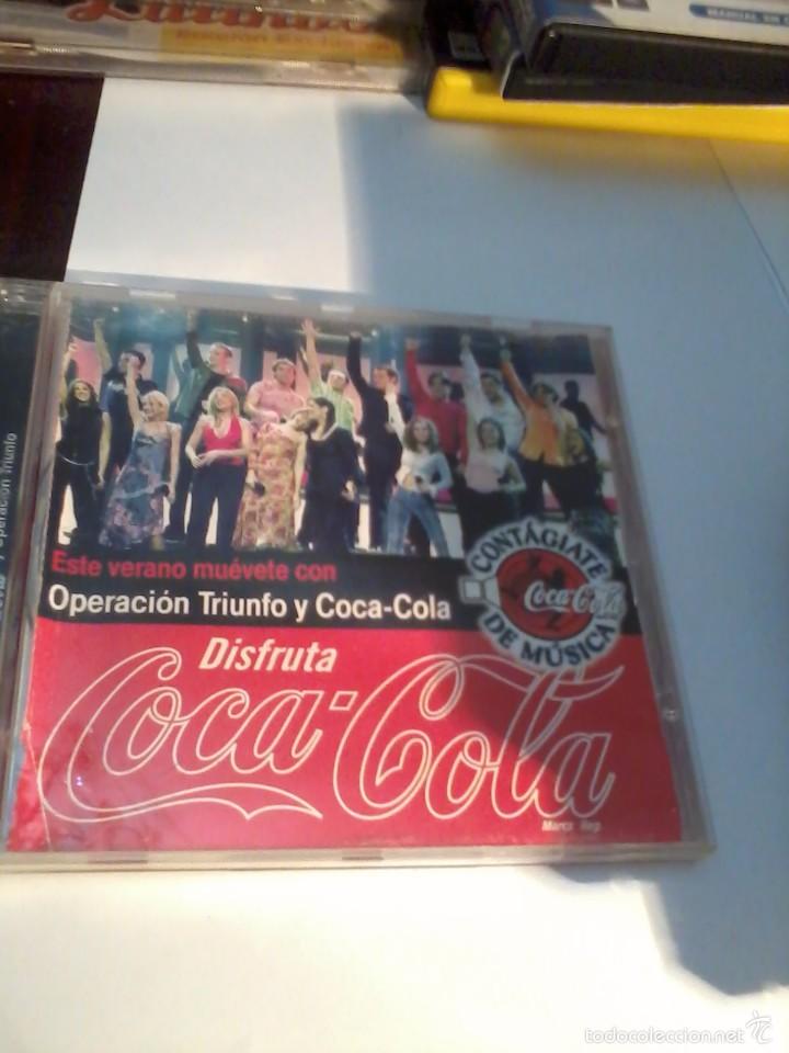 CDs de m&uacute;sica: OPERACI&Oacute;N TRIUNFO Y COCA COLA. MB2CD - Foto 1