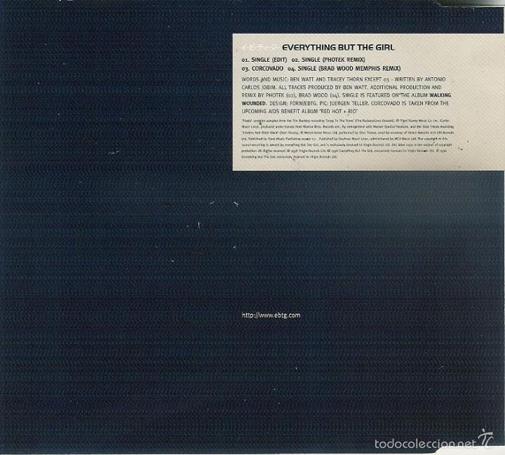 CDs de m&uacute;sica: Everything But The Girl - single - maxi cd - Foto 2
