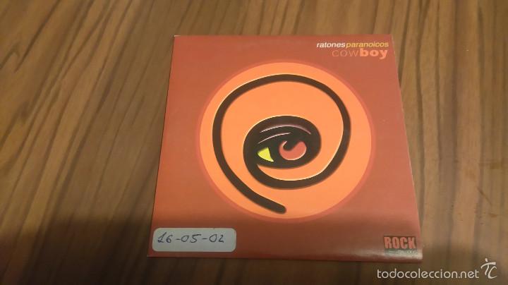CD de M&uacute;sica: RATONES PARAONOICOS. COWBOY. CD PROMO EN CART&Oacute;N EN BUEN ESTADO CON PEGATINA EN EL CART&Oacute;N. RARO