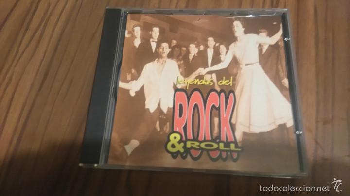CD di Musica: LEYENDAS DEL ROCK & ROCK. CD RECOPILATORIO CON 8 TEMAS. BUEN ESTADO