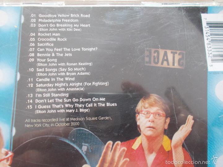 CDs de m&uacute;sica: ELTON JOHN- ONE NIGHT ONLY - Foto 3