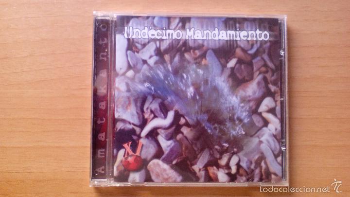 CDs de m&uacute;sica: UND&Eacute;CIMO MANDAMIENTO - AMATAKANTO CD 2002 - Foto 1