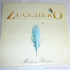 CDs de Música: ZUCCHERO - MENTA Y ROMERO - CDSINGLE PROMO. Lote 365937016