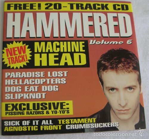 CDs de m&uacute;sica: PARADISE LOST / HELLACOPTERS / SLIPKNOT Y MAS - CD HAMMERED - Foto 1