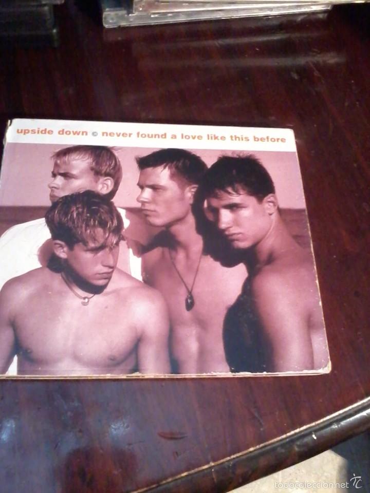 CDs de m&uacute;sica: UPSIDE DOWN NEVER FOUND A LOVE LIKE THIS BEFORE. MB1CD - Foto 1