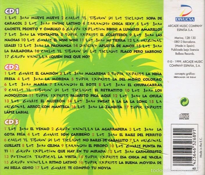 CDs de m&uacute;sica: CD CARIBE A TOPE  (3 CDS) - Foto 2