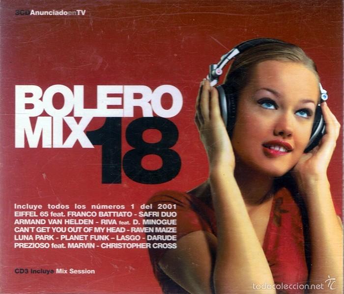 CDs de m&uacute;sica: CD BOLERO MIX 18 (3CDS) - Foto 1