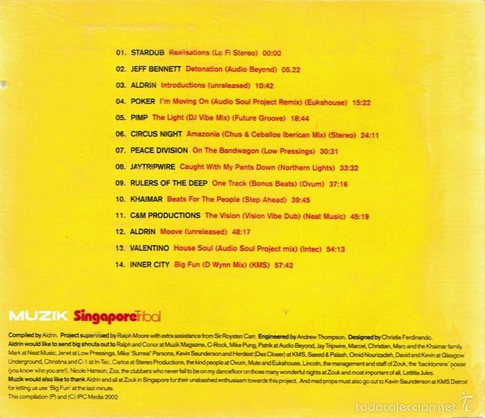 CDs de m&uacute;sica: CD SINGAPORE TRIBAL - Foto 2