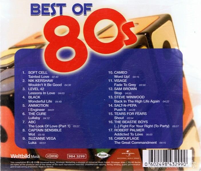 CDs de m&uacute;sica: CD BEST OF 80 S - Foto 2