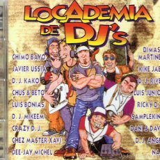 CDs de Música: CD LOCADEMIA DE DJ´S ( 2 CDS). Lote 55572088