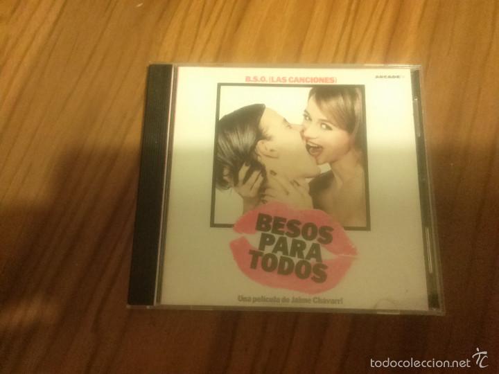 CD di Musica: BESOS PARA TODOS. B.S.O. (LAS CANCIONES). CD CON 13 TEMAS. BUEN ESTADO. RAR&Iacute;SIMO