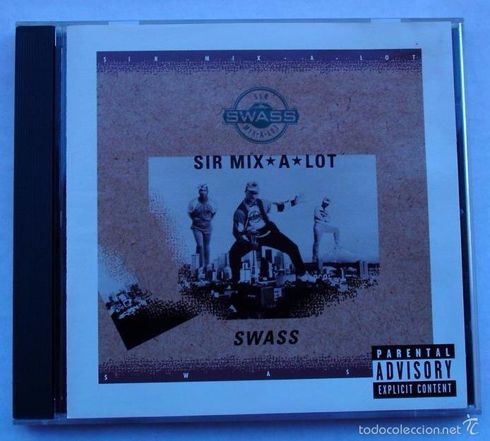 CDs de m&uacute;sica: SIR MIX A LOT - SWASS (CD) 1998 - Foto 1