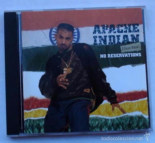 CDs de m&uacute;sica: APACHE INDIAN - NO RESERVATIONS (CD) 1993 - Foto 1