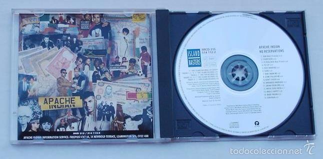 CDs de m&uacute;sica: APACHE INDIAN - NO RESERVATIONS (CD) 1993 - Foto 2