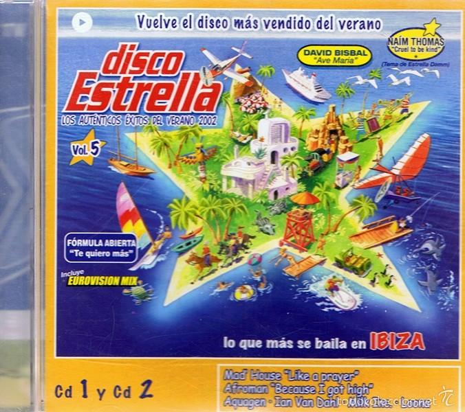 CDs de m&uacute;sica: CD DISCO ESTRELLA VOL. 5 CD 1 Y CD 2 - Foto 1