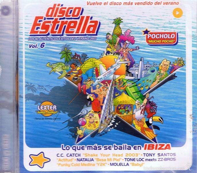 CDs de m&uacute;sica: CD DISCO ESTRELLA VOL. 6 CD 1 Y CD 2 - Foto 1