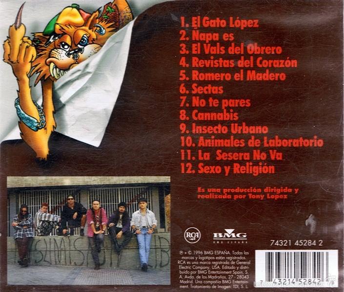 CDs de m&uacute;sica: CD SKA - P &uml;EL VALS DEL OBRERO&uml; - Foto 2