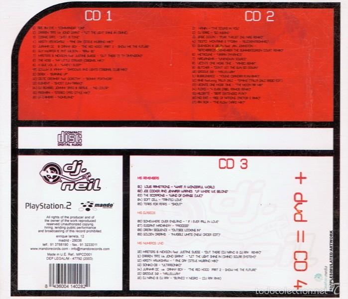 CDs de m&uacute;sica: CD M&Uacute;SICA DJ NEIL 2 CDS + DVD - Foto 2