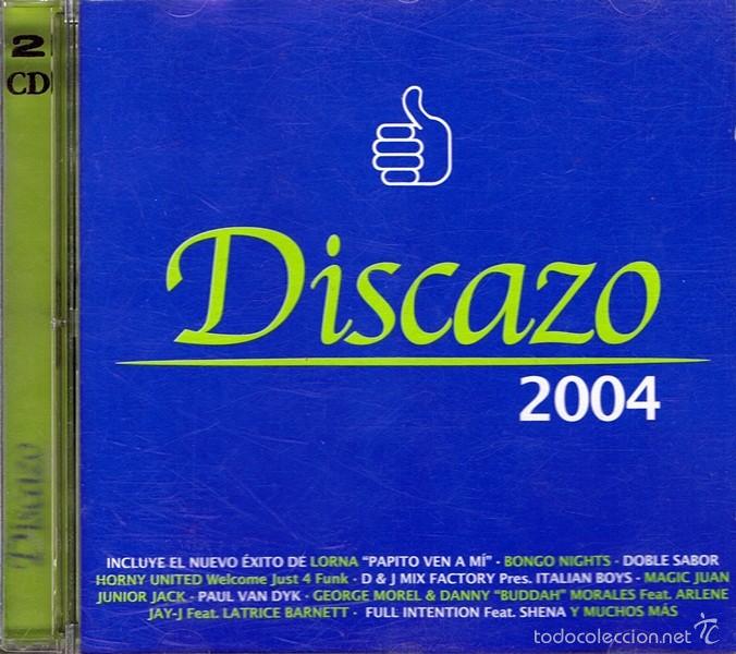 CDs de m&uacute;sica: CD DISCAZO 2004  (2 CDS) - Foto 1