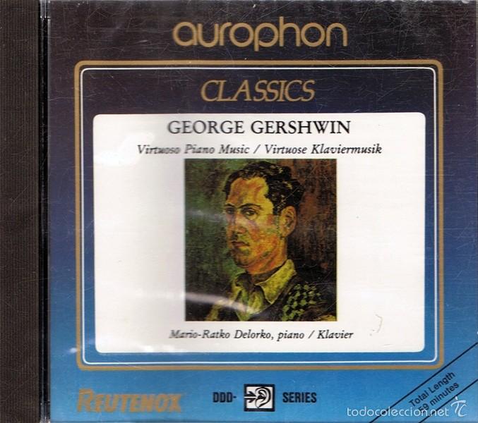 CDs de m&uacute;sica: CD GEORGE GERSHWIN  CLASSICS  (PRECINTADO) - Foto 1