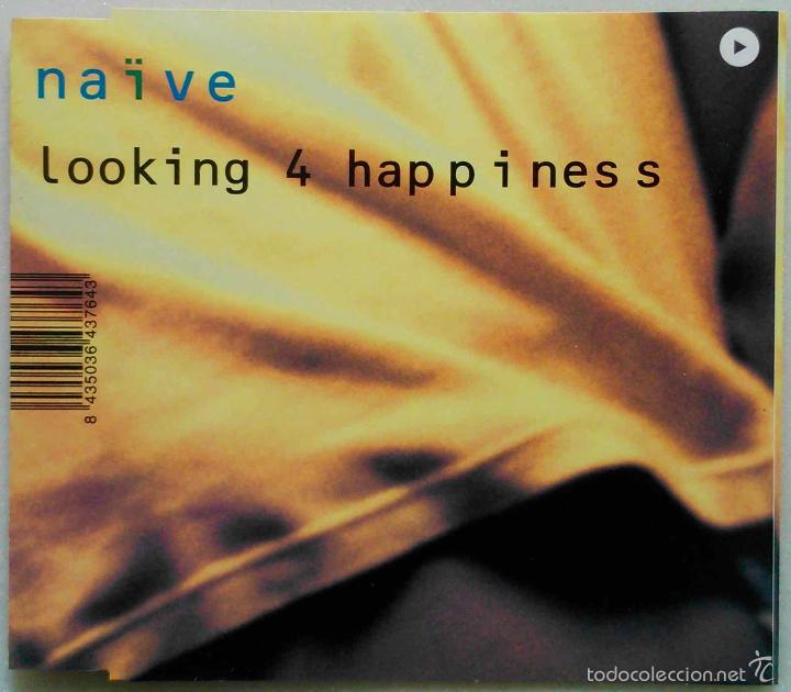 CDs de m&uacute;sica: NA&Iuml;VE, LOOKING 4 HAPPINESS - CD SINGLE 4 TEMAS - NUEVO - Foto 1