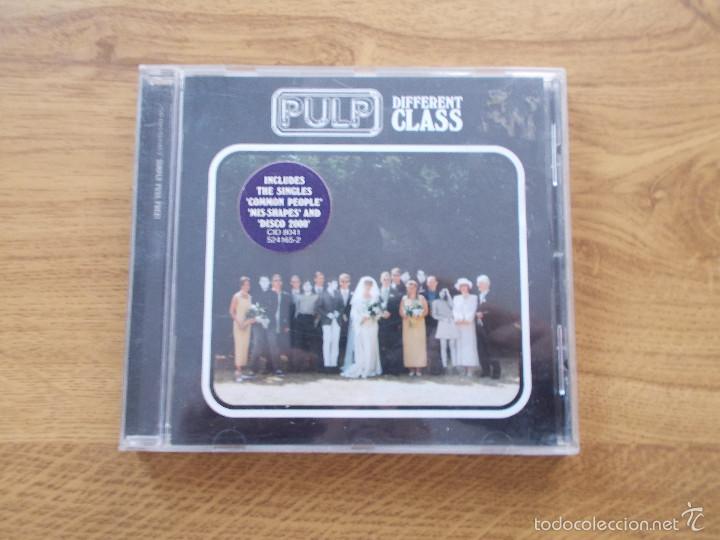 CDs de m&uacute;sica: PULP DIFFERENT CLASS EDICION INGLESA - Foto 1