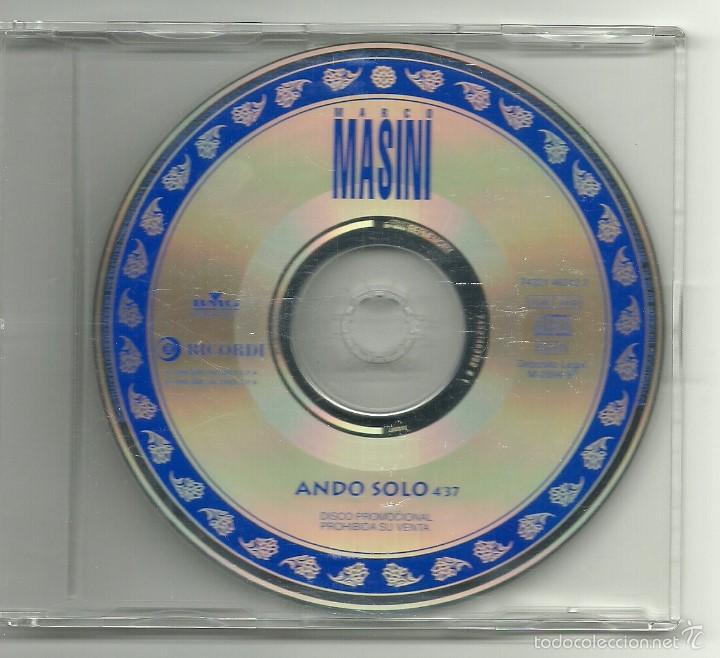 CDs de m&uacute;sica: MARCO MASINI. Ando solo (cd single 1996) - Foto 1
