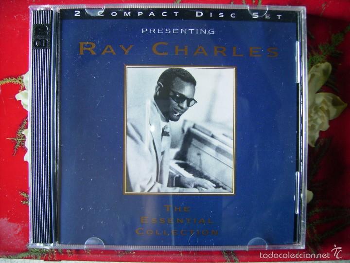 CDs de m&uacute;sica: RAY CHARLES.THE ESSENTIAL COLLECTION...DOBLE CD - Foto 1