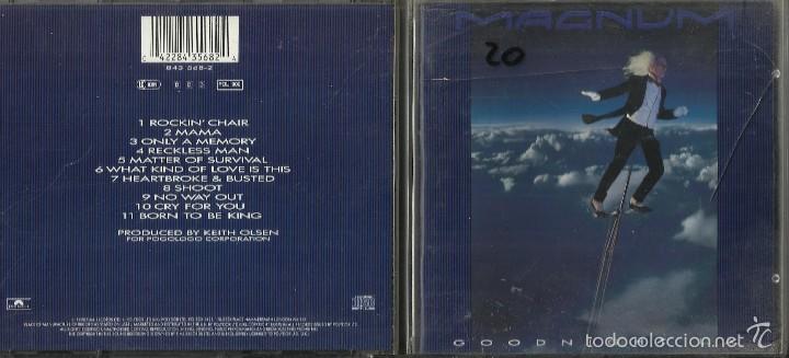 CDs de m&uacute;sica: magnum cd goodnight l.a. 1990 - Foto 1