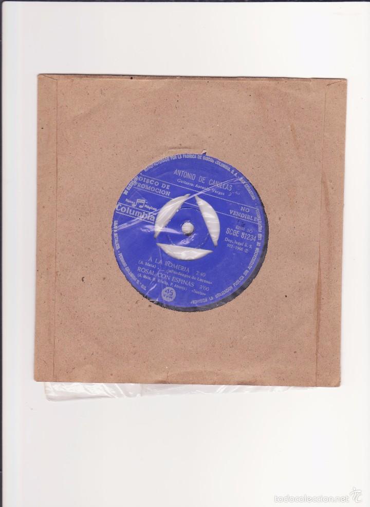 CDs de m&uacute;sica: single de vinilo ANTONIO DE CANILLAS 1966 - Foto 1