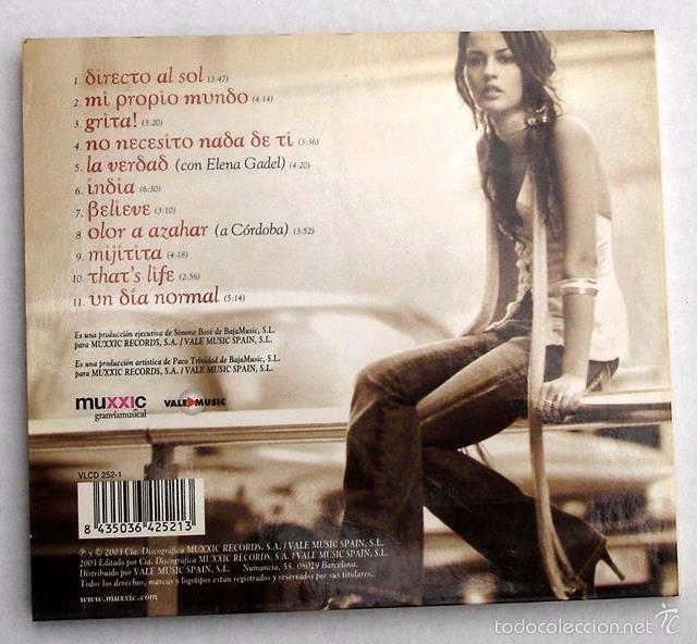 CDs de m&uacute;sica: VEGA - INDIA (CD) 2003 DIGIPACK - 11 TEMAS - Foto 3